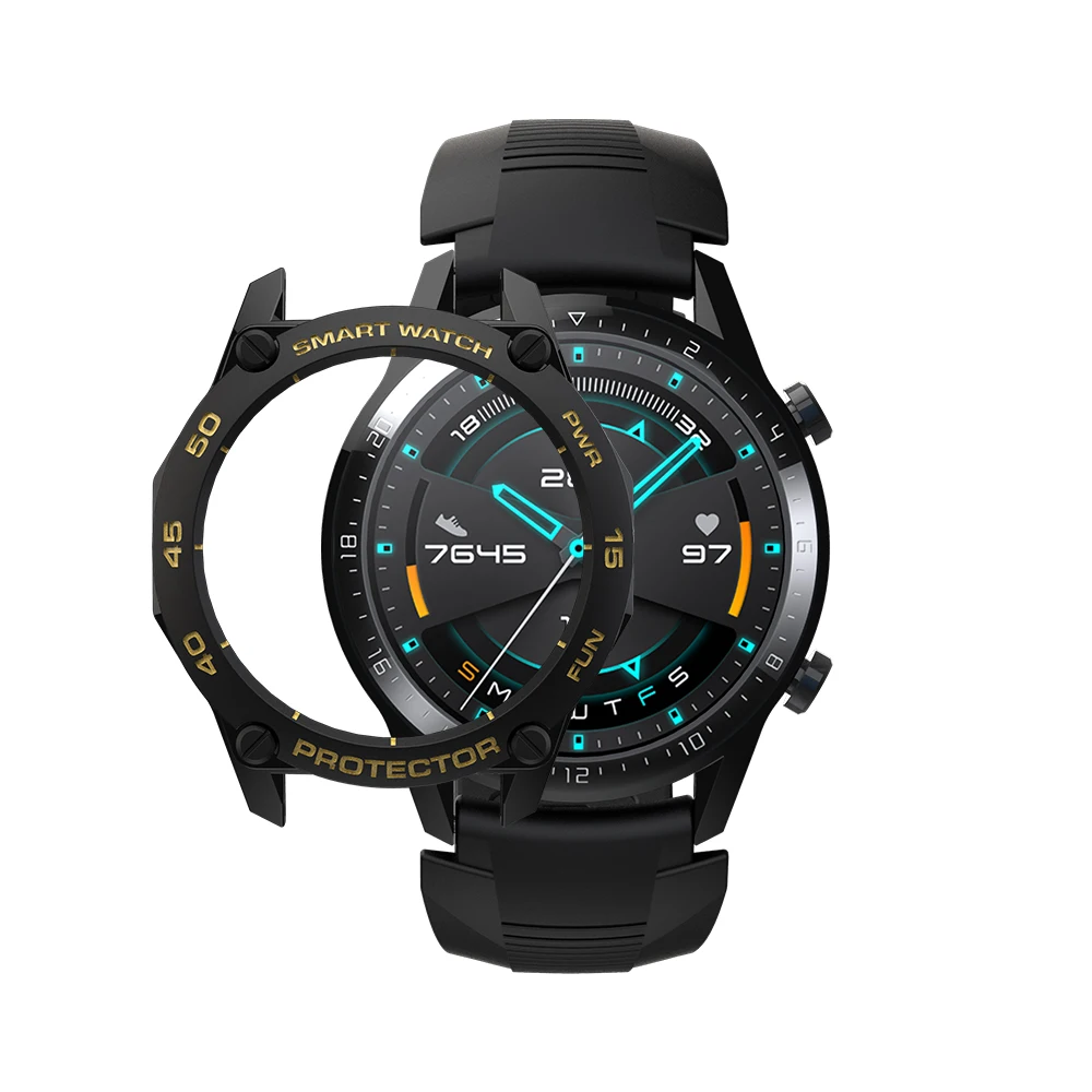 Чехол из ТПУ для Huawei GT GT2 46 мм чехол часов умный Браслет защитная рамка сменные