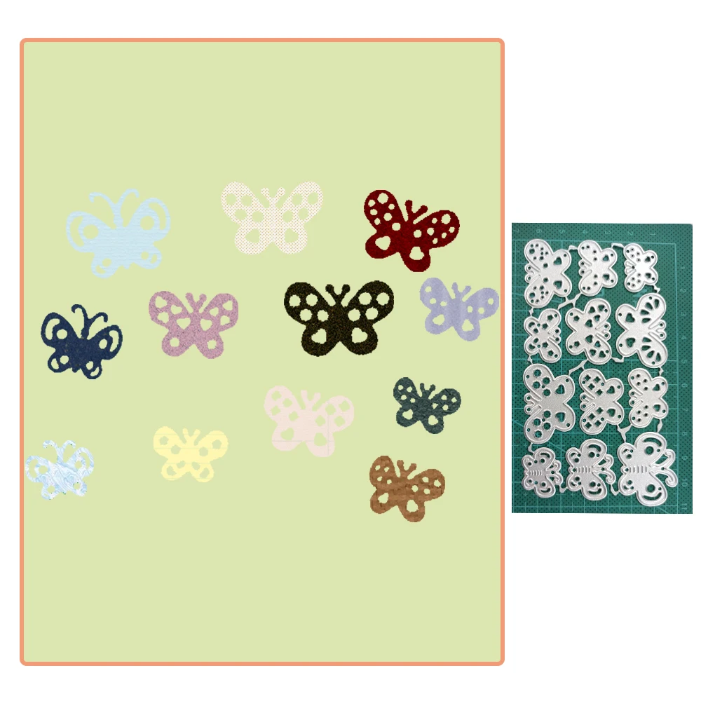 12pcs butterflies metal cutting Die mold frame for scrapbook photo album decoration carving handmade paper card
12pcs butterflies metal cutting Die mold frame for scrapbook photo album decoration carving handmade paper card
