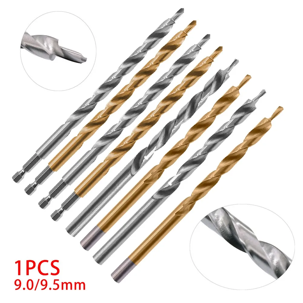 Hex / Round Shank Hss Step Drill Bit Woodeorking Drill Bit For Pocket Hole Drill Jig Guide 9 / 9.5mm
Hex / Round Shank Hss Step Drill Bit Woodeorking Drill Bit For Pocket Hole Drill Jig Guide 9 / 9.5mm