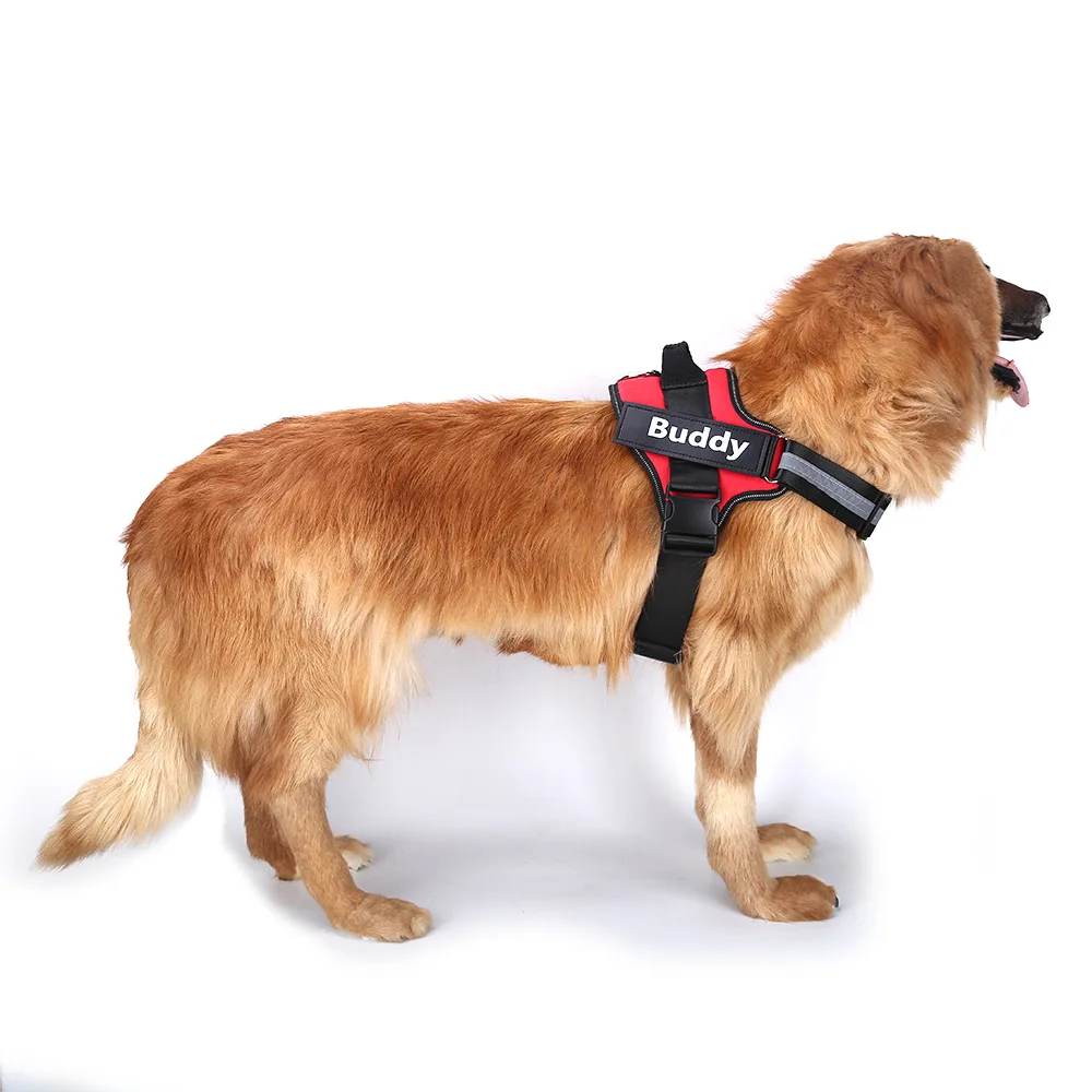 Reflective Breathable Adjustable Pet Harness For Small large Dog Harness Vest dog collars and harnesses
Reflective Breathable Adjustable Pet Harness For Small large Dog Harness Vest dog collars and harnesses