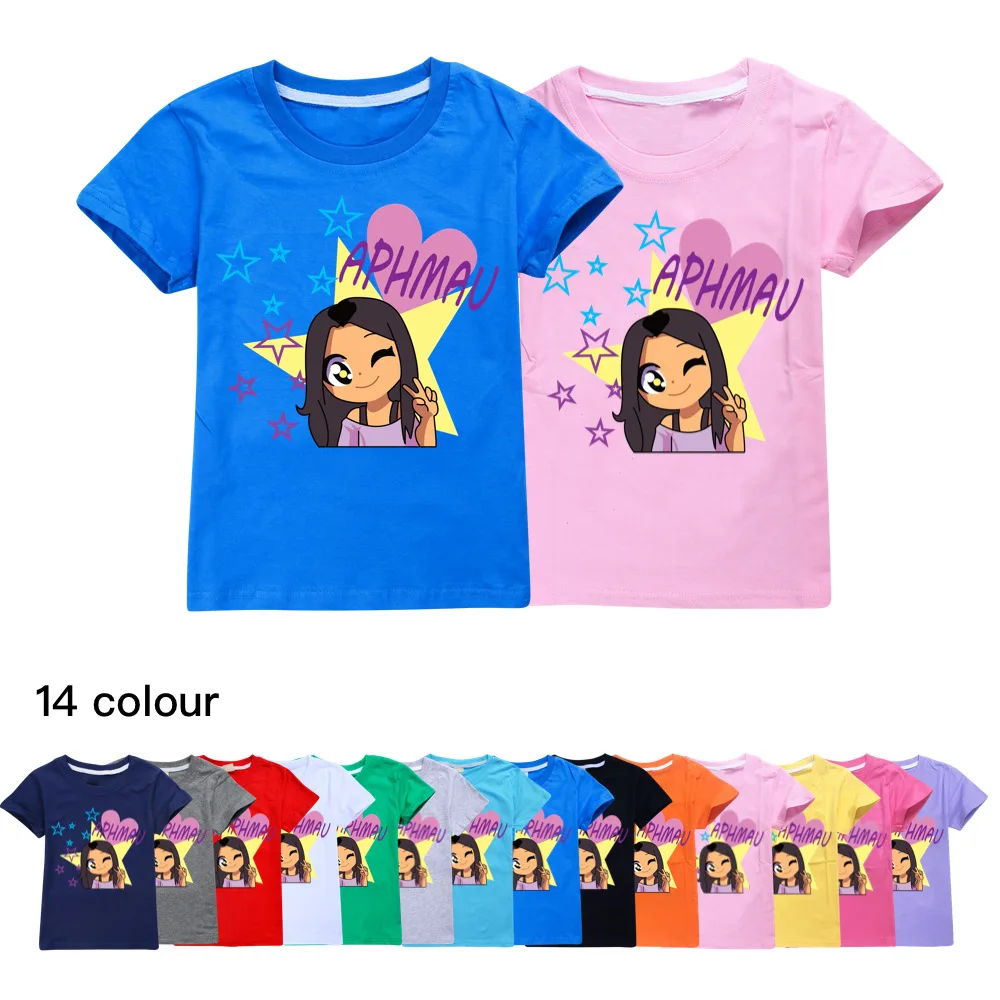 2021 Newest Toddler Summer Children's Boy Cartoon APHMAUING Cute T-shirt 3D Printed Girl Street Clothing Baby T-shirt O-neck
2021 Newest Toddler Summer Children's Boy Cartoon APHMAUING Cute T-shirt 3D Printed Girl Street Clothing Baby T-shirt O-neck