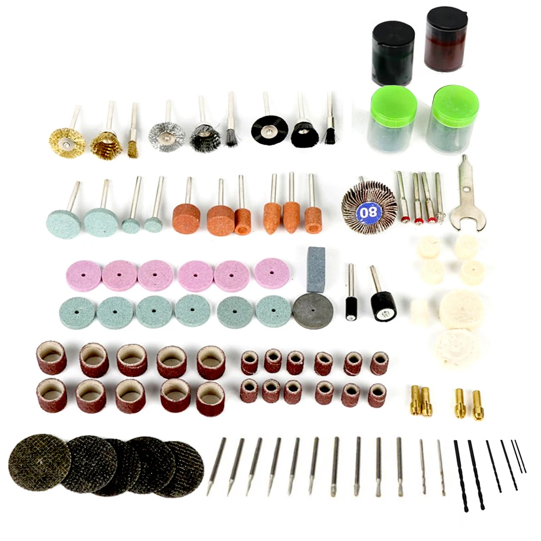 Abrasive Tools Electric 161Pcs Mini Drill Bit Accessories Set Compatible with Dremel Rotary Tool for Grinding Polishing
Abrasive Tools Electric 161Pcs Mini Drill Bit Accessories Set Compatible with Dremel Rotary Tool for Grinding Polishing