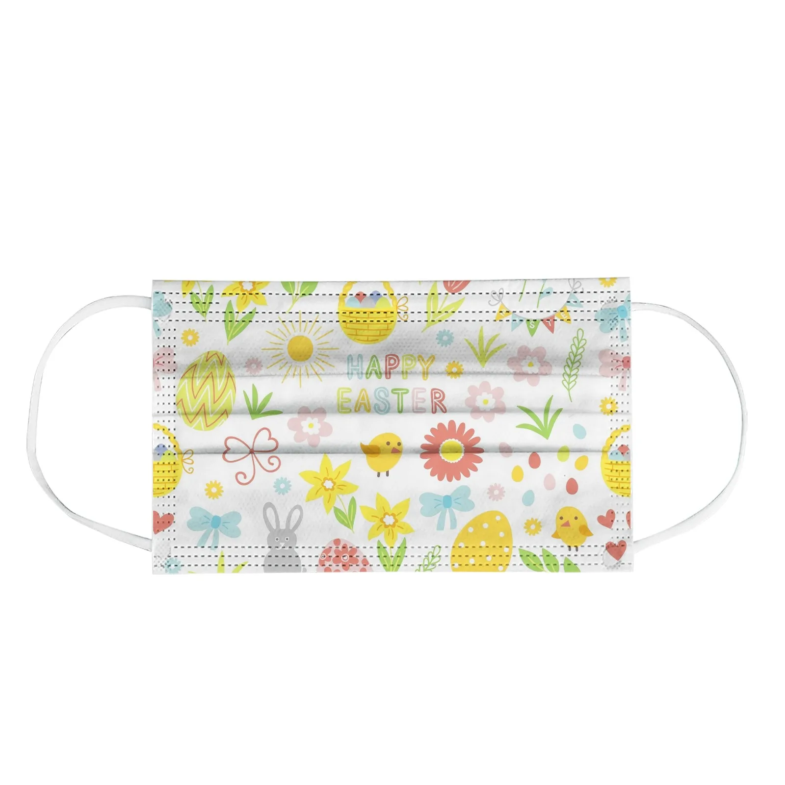 10-100PCS Children's Happy Easter Disposable Face Mask Cartoon Roll eggs Printedlayers Facemask Mascarillas Mondmaskers Masque
10-100PCS Children's Happy Easter Disposable Face Mask Cartoon Roll eggs Printedlayers Facemask Mascarillas Mondmaskers Masque