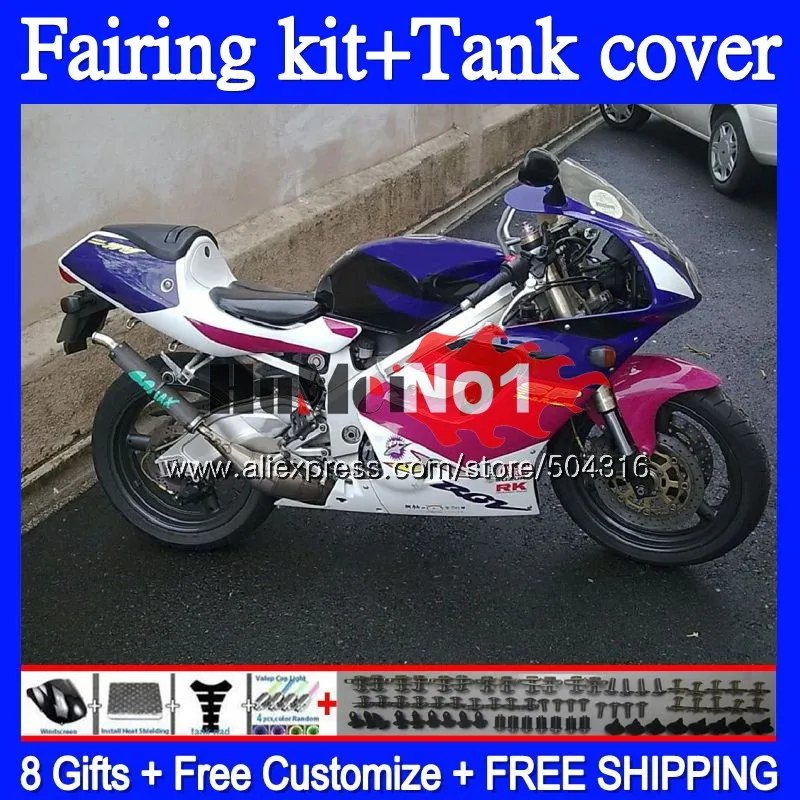 

+Tank For SUZUKI SAPC VJ21 RGV250 RGVT250 1988 1989 1990 1991 Blue Pink 89MC.39 RGV-250 VJ22 21 RGV 250 88 89 90 91 Fairings