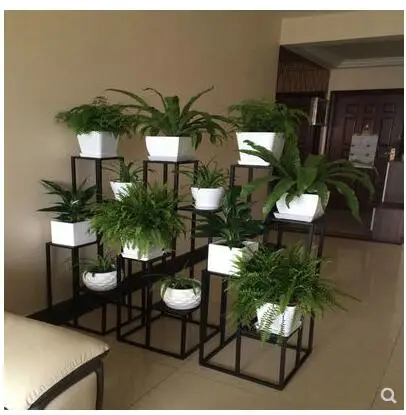 Simple iron flower shelf balcony multi-layer modern flowerpot shelf living room indoor home floor hanging orchid Nordic
Simple iron flower shelf balcony multi-layer modern flowerpot shelf living room indoor home floor hanging orchid Nordic