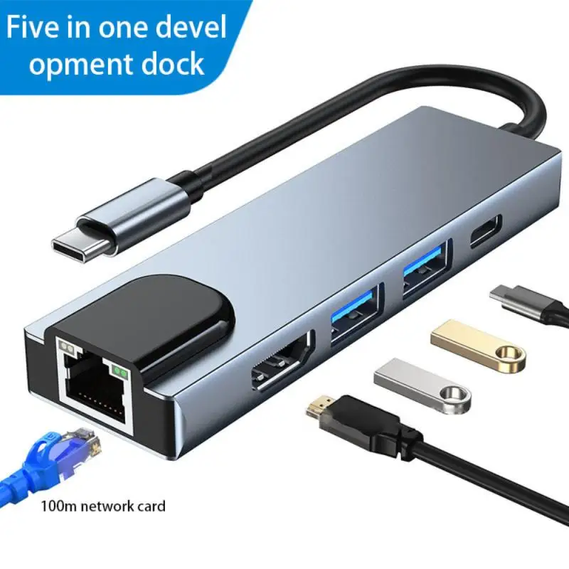 8-in-1 Type-C To 4K HDMI-compatible Docking Station Notebook Nub Network Card PD Fast Charge USB Type C Hub Adapter For MacBook
8-in-1 Type-C To 4K HDMI-compatible Docking Station Notebook Nub Network Card PD Fast Charge USB Type C Hub Adapter For MacBook