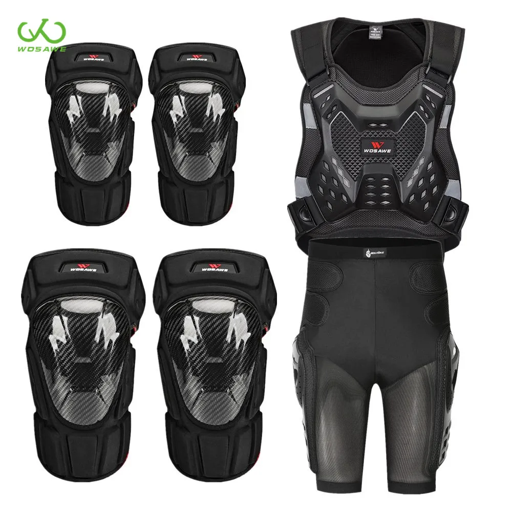 WOSAWE Sleeveless MTB Motocross Armor Chest Back Protection Protective Jacket Windbreaker Shorts Elbowpads Motorcycle Full Suit
WOSAWE Sleeveless MTB Motocross Armor Chest Back Protection Protective Jacket Windbreaker Shorts Elbowpads Motorcycle Full Suit