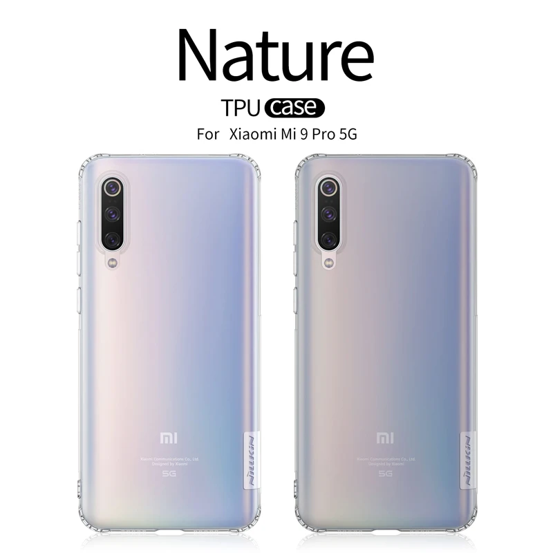 NILLKIN ТПУ чехол для Xiaomi Mi 9 Pro 5G Ультратонкий Мягкий защитный задней панели