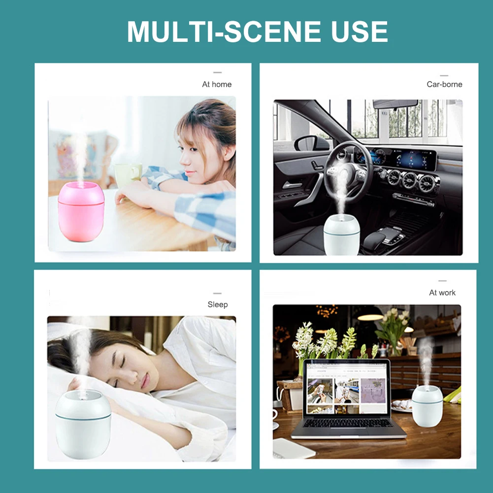 Mini Air Humidifier 250ML Aroma Essential Oil Diffuser Super Quiet USB Fogger Mist Maker For Home Car 2021 Hot New
Mini Air Humidifier 250ML Aroma Essential Oil Diffuser Super Quiet USB Fogger Mist Maker For Home Car 2021 Hot New