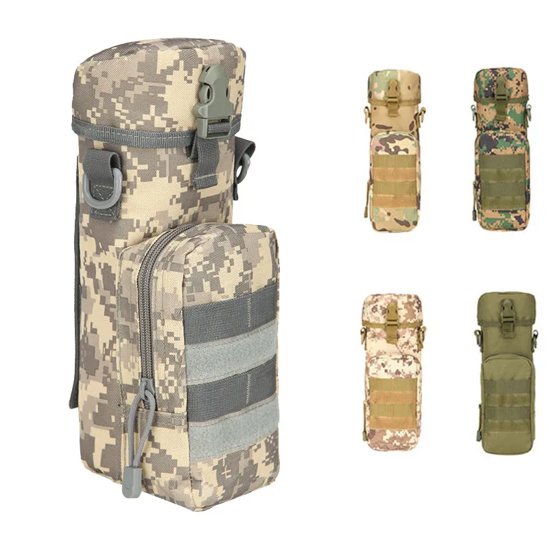 Outdoor Bag Multifunctional Camouflage Tactical Shoulder Bag Camping Cycling Water Bottle Bag
Outdoor Bag Multifunctional Camouflage Tactical Shoulder Bag Camping Cycling Water Bottle Bag