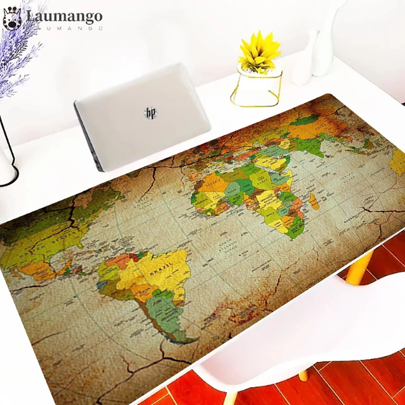 Mouse Pad Large Old World Map Notebook Kawaii Computer Mousepad Gaming Mouse Mat Practical Office Desk Accessories DOTA2 Carpet
Mouse Pad Large Old World Map Notebook Kawaii Computer Mousepad Gaming Mouse Mat Practical Office Desk Accessories DOTA2 Carpet