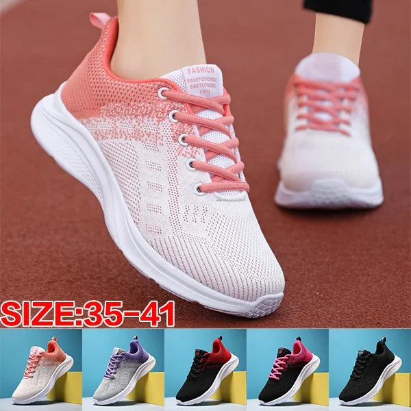 Women Shoes 2021 New Breathable Women's Running Shoes Sneakers Super Lightweight Sports Plus Size Shoes Zapatillas Mujer
Women Shoes 2021 New Breathable Women's Running Shoes Sneakers Super Lightweight Sports Plus Size Shoes Zapatillas Mujer