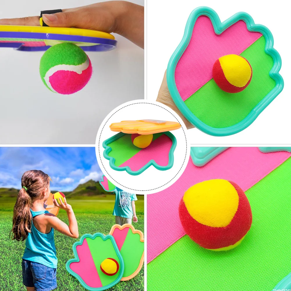 1 Set of Outdoor Toss Catch Toys Educational Throwing Toys Kids Gift 
1 Set of Outdoor Toss Catch Toys Educational Throwing Toys Kids Gift