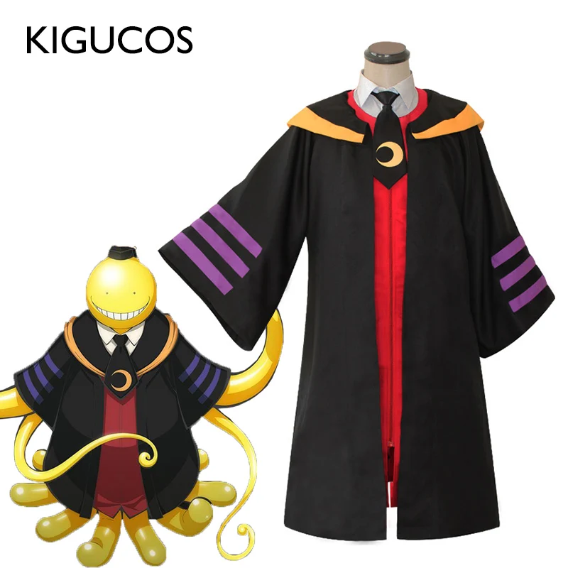 KIGUCOS классная комната убийц аниме персонаж корозенсей Косплей костюмы унисекс мультфильм плащ Длинная накидка
KIGUCOS классная комната убийц аниме персонаж корозенсей Косплей костюмы унисекс мультфильм плащ Длинная накидка