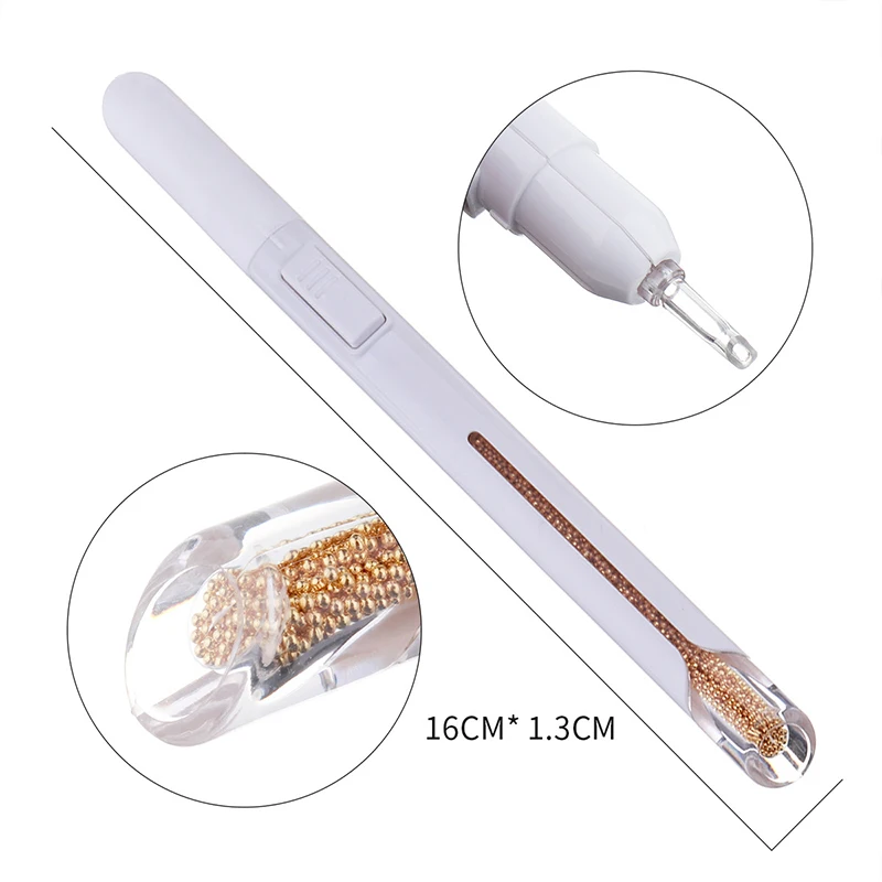 1Pcs Nail Ball Point Pen Automatically Release Beads By Pressing Nail Accessories Tool
1Pcs Nail Ball Point Pen Automatically Release Beads By Pressing Nail Accessories Tool