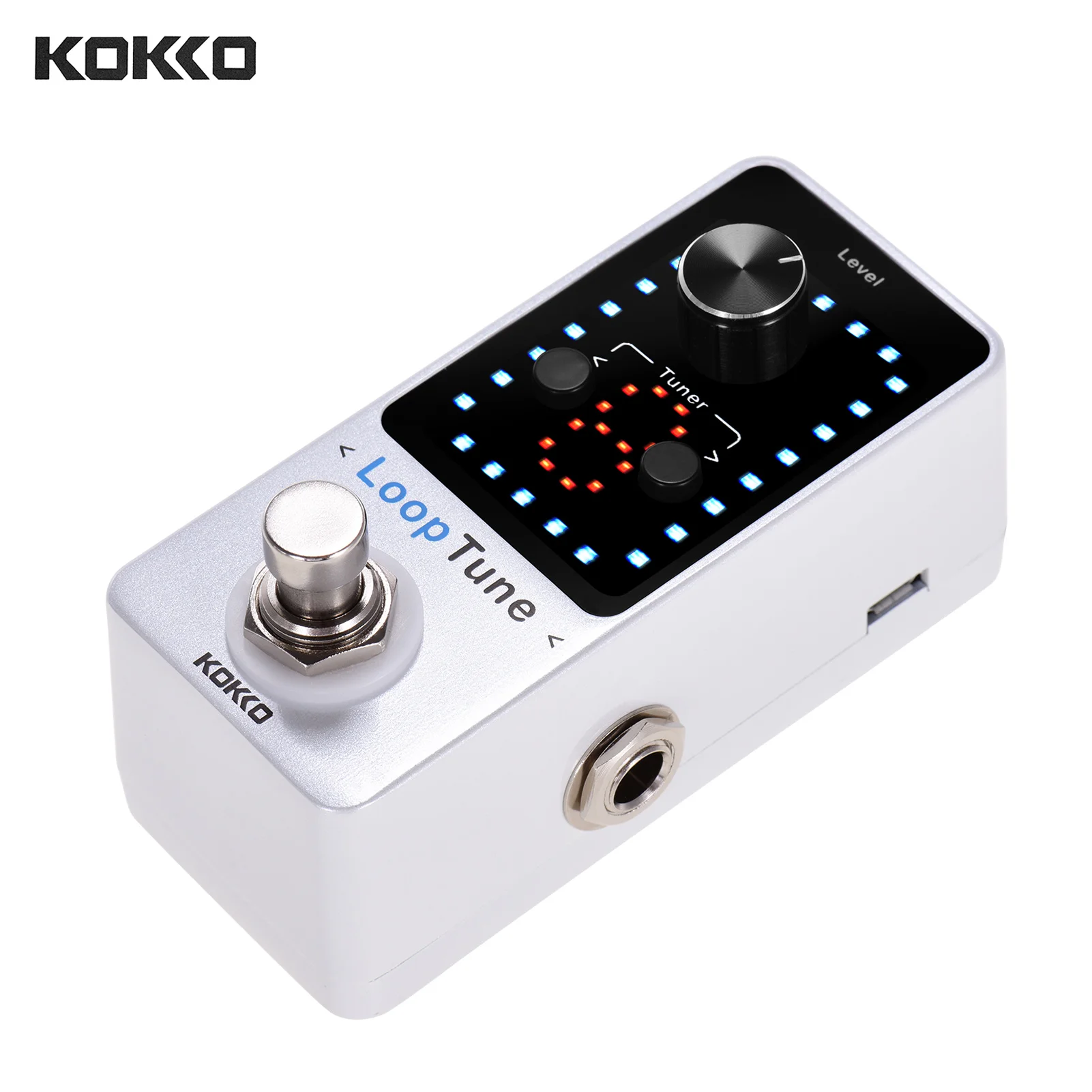 KOKKO FLP-2T Mini Effects Petal Tuner 9 Loops High Precision LED Display Guitar Effects Petal with USB Cable for Electric Guitar
KOKKO FLP-2T Mini Effects Petal Tuner 9 Loops High Precision LED Display Guitar Effects Petal with USB Cable for Electric Guitar