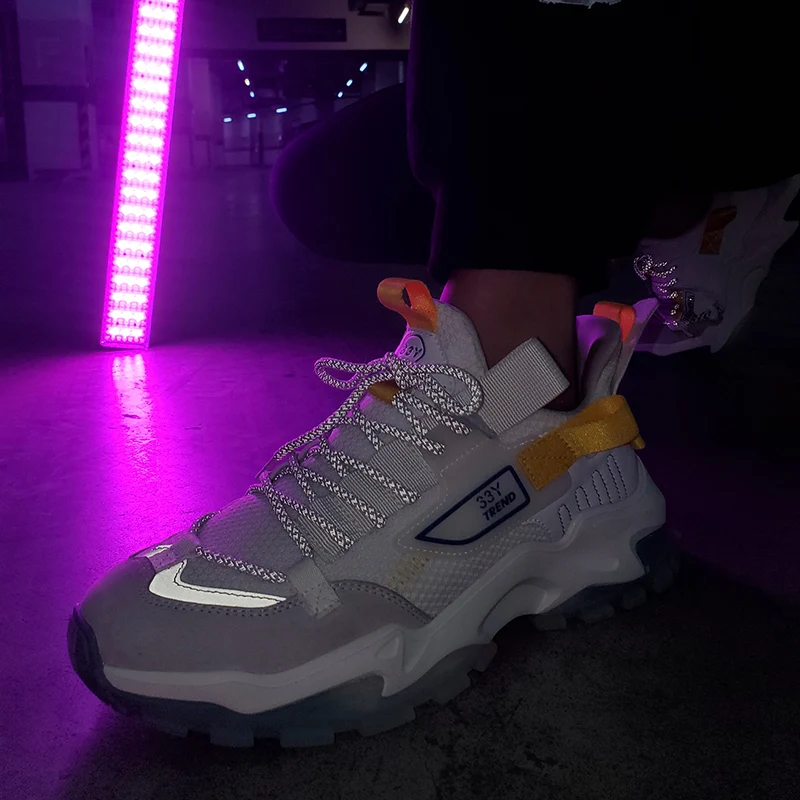 Men's Casual Shoes Man's Comfortable Sport Shoes Youth Trendy Style Male Outdoor Shoes Daddy Shoes High Elastic Shock Absorption
Men's Casual Shoes Man's Comfortable Sport Shoes Youth Trendy Style Male Outdoor Shoes Daddy Shoes High Elastic Shock Absorption