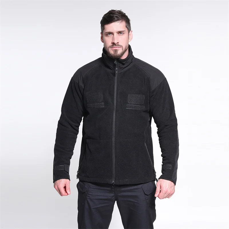 Outdoor Assault Men's Stand-Collar Polar Fleece Jackets,Thickened Warm Sports Fleece Coat,Windproof Rain Clothing
Outdoor Assault Men's Stand-Collar Polar Fleece Jackets,Thickened Warm Sports Fleece Coat,Windproof Rain Clothing
