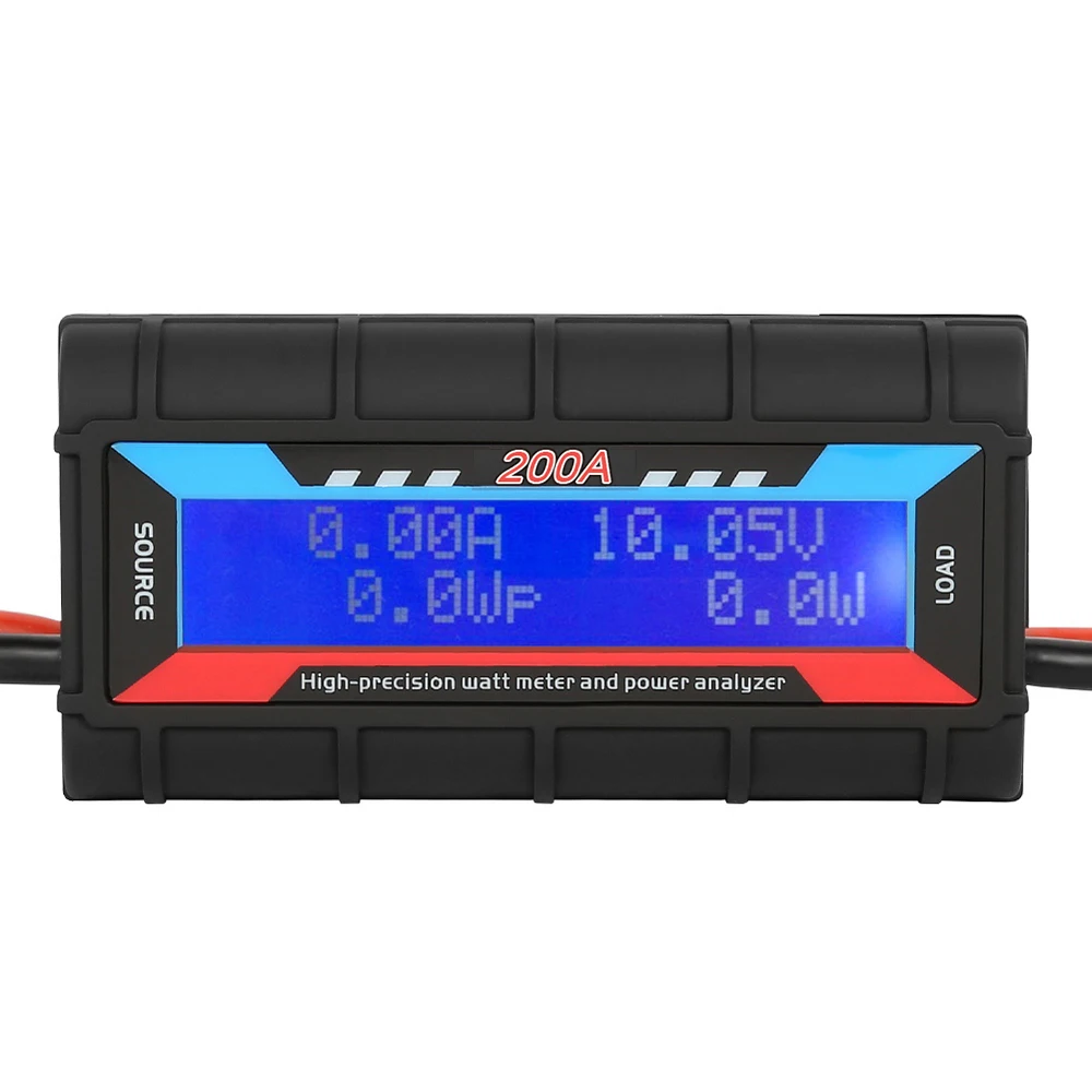 200A Voltmeter Ammeter RC Car Battery Tester Voltage Power Energy Electric Current Monitor Meter Digital Wattmeter DC 0-60V
200A Voltmeter Ammeter RC Car Battery Tester Voltage Power Energy Electric Current Monitor Meter Digital Wattmeter DC 0-60V