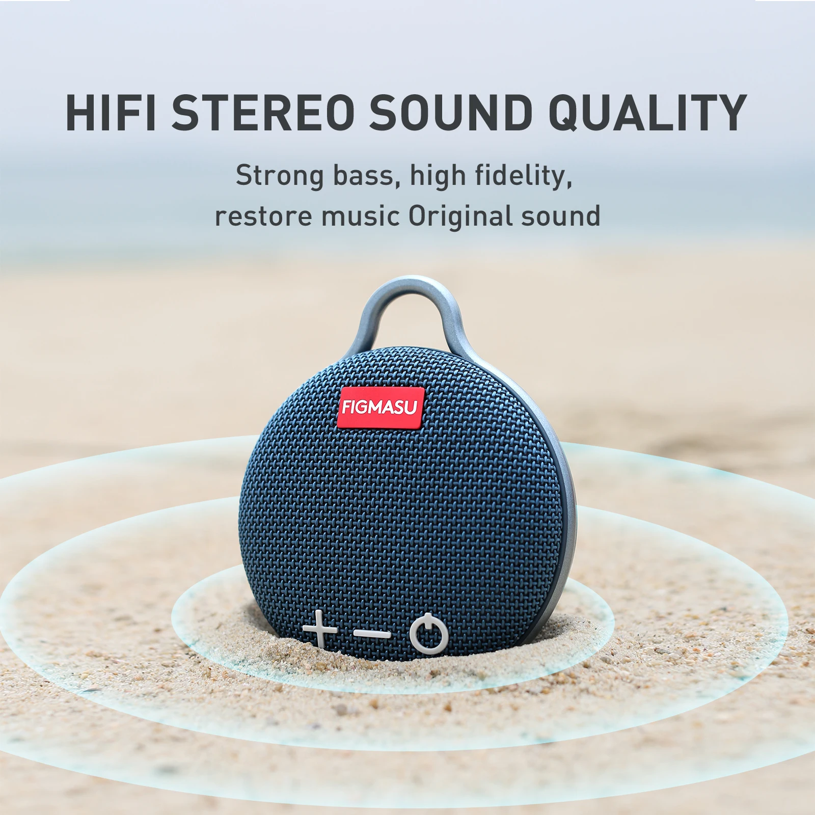 Portable Bluetooth Speakers Wireless Speaker 360 HD Surround Sound, Outdoor Mini IPX7 Waterproof Travel Speake with 10W Driver,
Portable Bluetooth Speakers Wireless Speaker 360 HD Surround Sound, Outdoor Mini IPX7 Waterproof Travel Speake with 10W Driver,