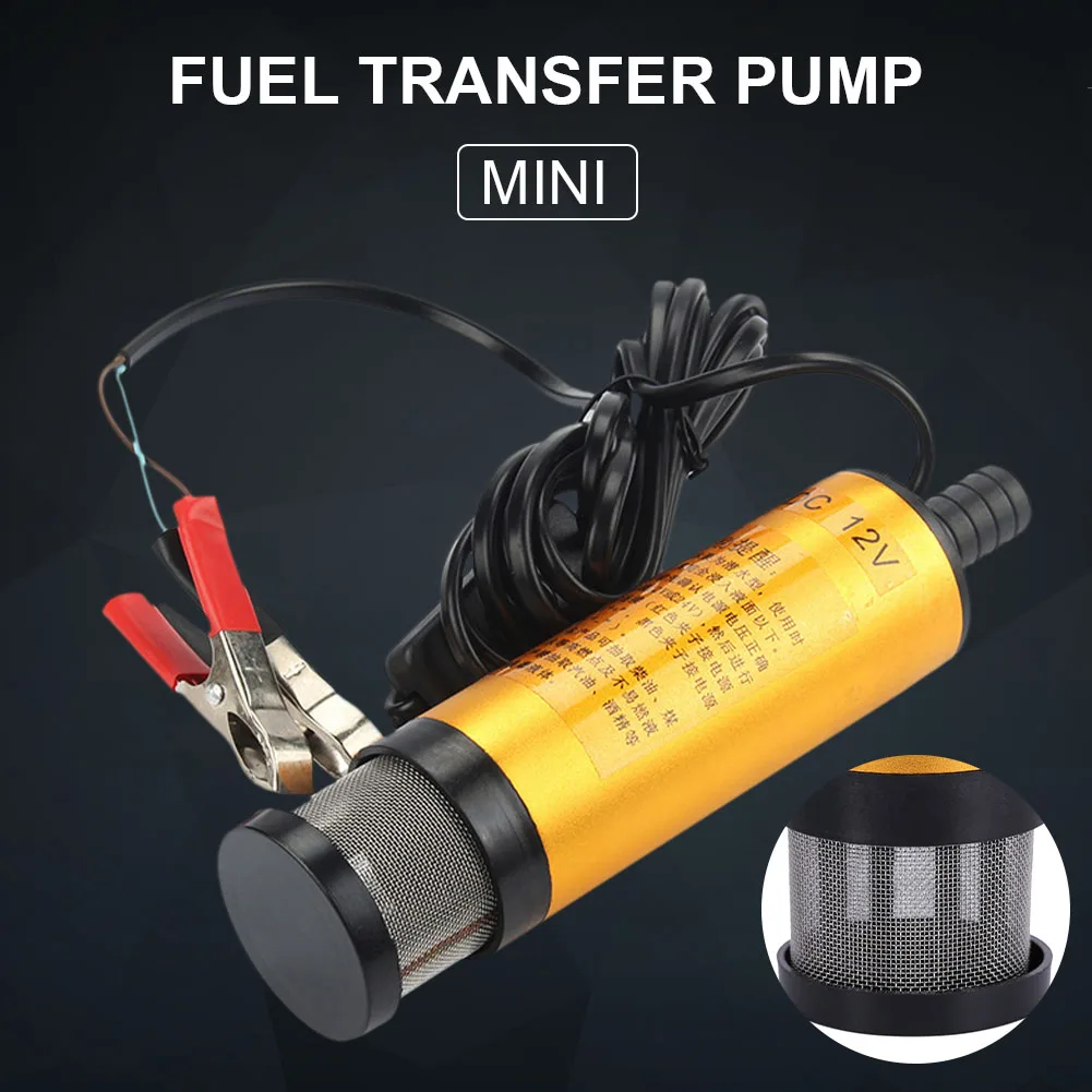 Top 51/38MM Mini Car Electric Oil Pump 12V 24V for Pumping Diesel Oil Water Submersible Aluminum Alloy Shell Fuel Transfer Pump
Top 51/38MM Mini Car Electric Oil Pump 12V 24V for Pumping Diesel Oil Water Submersible Aluminum Alloy Shell Fuel Transfer Pump