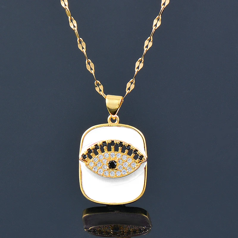 SINLEERY Fashion Square Stainless steel Pendant Necklace Heart Star Evil Eyes Choker Black Red Enamel Party Jewelry XL320 SSP
SINLEERY Fashion Square Stainless steel Pendant Necklace Heart Star Evil Eyes Choker Black Red Enamel Party Jewelry XL320 SSP