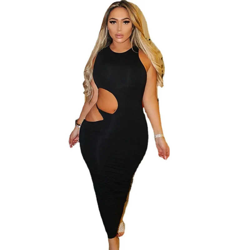 New 2021 Summer Women's Sexy Hollow Solid Color Slim Bag Hip Skirt Waist Streetwear Dress Bodycon Party Dresses Women Evening
New 2021 Summer Women's Sexy Hollow Solid Color Slim Bag Hip Skirt Waist Streetwear Dress Bodycon Party Dresses Women Evening