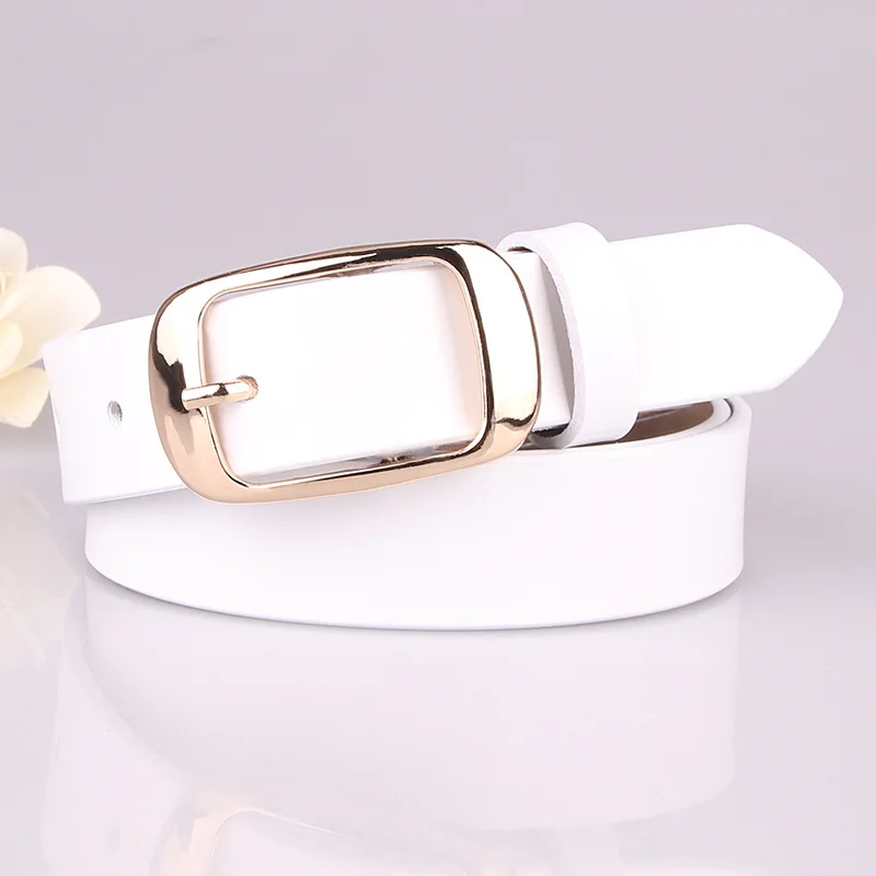 The New Genuine Leather Belt Fashion Designer Women Waistband Alloy Buckle Luxury Top Quality Ladies Solid Color All-Match Belts
The New Genuine Leather Belt Fashion Designer Women Waistband Alloy Buckle Luxury Top Quality Ladies Solid Color All-Match Belts