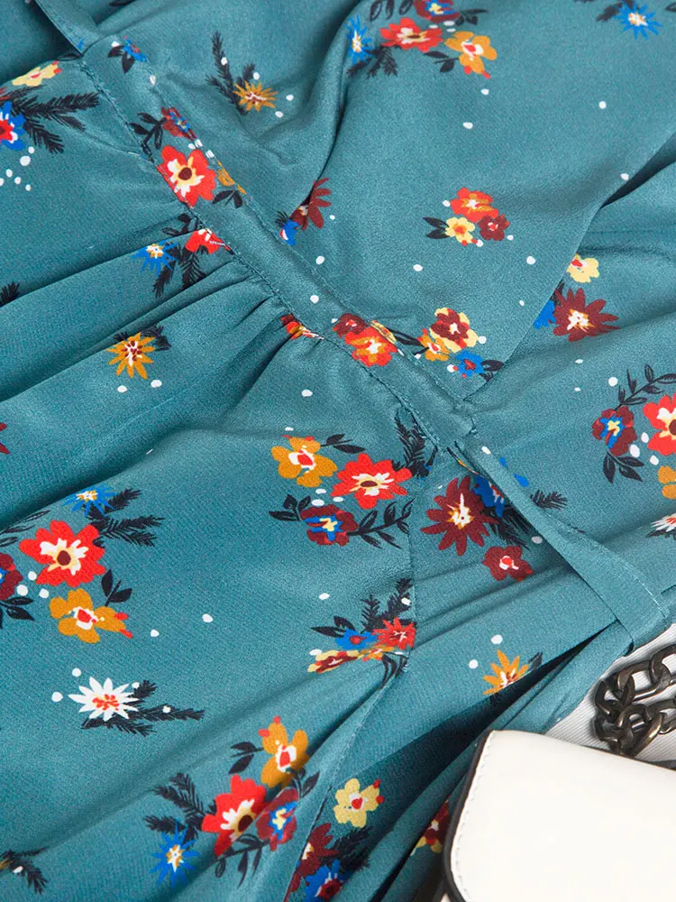 SHUCHAN Summer Dress Women Vintage Silk Spandex A-LINE Mid-Calf Raglan Sleeve V-Neck Print Vestidos Informales Verano
SHUCHAN Summer Dress Women Vintage Silk Spandex A-LINE Mid-Calf Raglan Sleeve V-Neck Print Vestidos Informales Verano