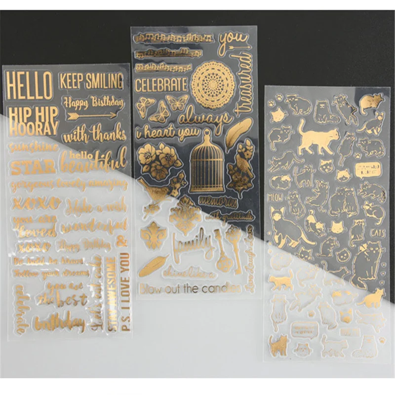 1PCS Gold Stamping Twinkle Washi Stickers Transparent Decor Sticker PVC Material Scrapbooking Stick Label Diary Album Mr.paper
1PCS Gold Stamping Twinkle Washi Stickers Transparent Decor Sticker PVC Material Scrapbooking Stick Label Diary Album Mr.paper