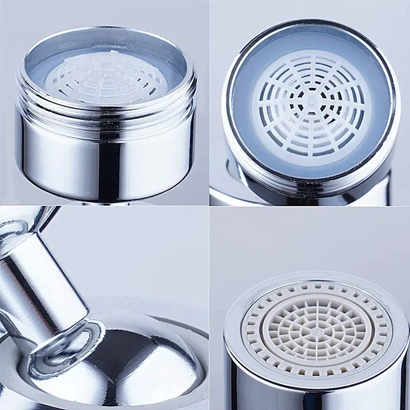 360 Degree Angle Kitchen Sink Aerator Brass Water Bubbler Saving Tap Two Modes For Bathroom Bidet Faucet Filter Mesh Accessories
360 Degree Angle Kitchen Sink Aerator Brass Water Bubbler Saving Tap Two Modes For Bathroom Bidet Faucet Filter Mesh Accessories