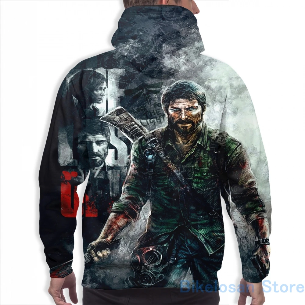 Женская Повседневная Толстовка с надписью The Last of Us | Мужская одежда