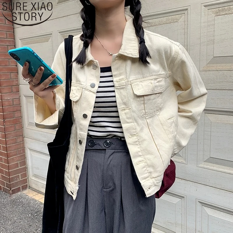 2022 New Autumn and Winter Solid Denim JacketThick Clothes Women JacketKorean Coats Women Vintage Loose Jean Jacket17075
2022 New Autumn and Winter Solid Denim JacketThick Clothes Women JacketKorean Coats Women Vintage Loose Jean Jacket17075