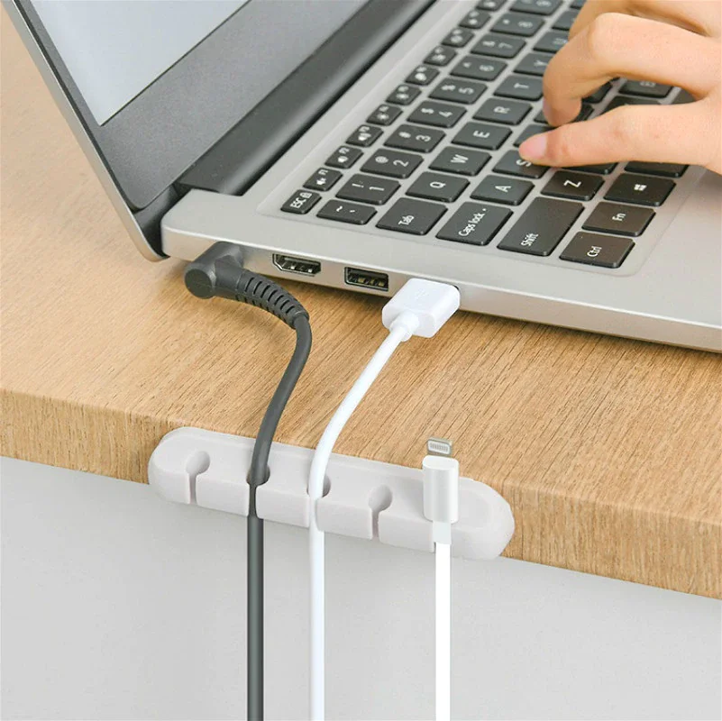 Cable Organizer Silicone USB Cable Winder Desktop Management Clips 5 Clips for Mouse Headphone Wire Organizer protector
Cable Organizer Silicone USB Cable Winder Desktop Management Clips 5 Clips for Mouse Headphone Wire Organizer protector