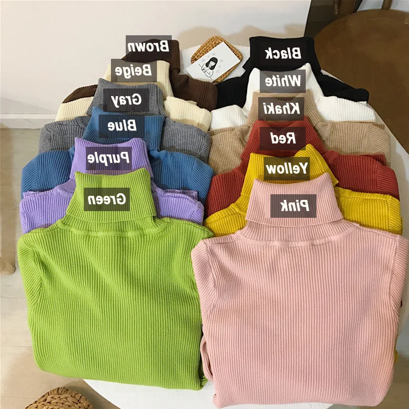 SHZQ Women Sweaters Women Autumn Winter Tops Korean Slim Ladies Pullover Knitted Sweater Jumper Soft Warm Pull Femme 12 Colors
SHZQ Women Sweaters Women Autumn Winter Tops Korean Slim Ladies Pullover Knitted Sweater Jumper Soft Warm Pull Femme 12 Colors