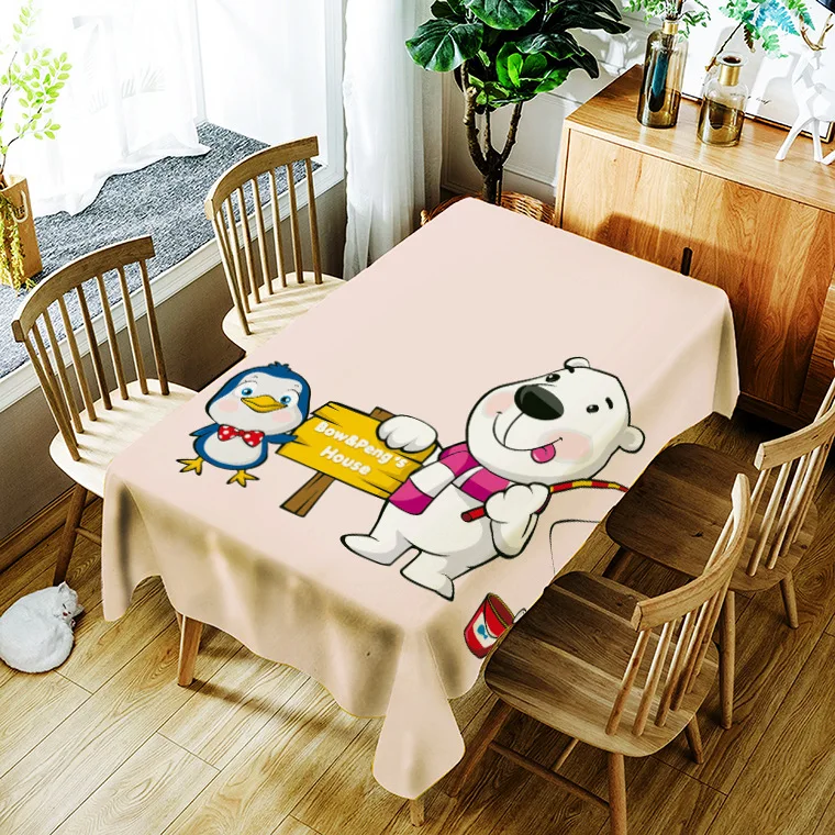 Modern style washable waterproof printing optional pattern household tablecloth
Modern style washable waterproof printing optional pattern household tablecloth