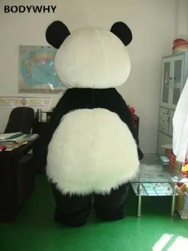 Панда животное талисман костюм Косплей Взрослый Мультфильм персонаж