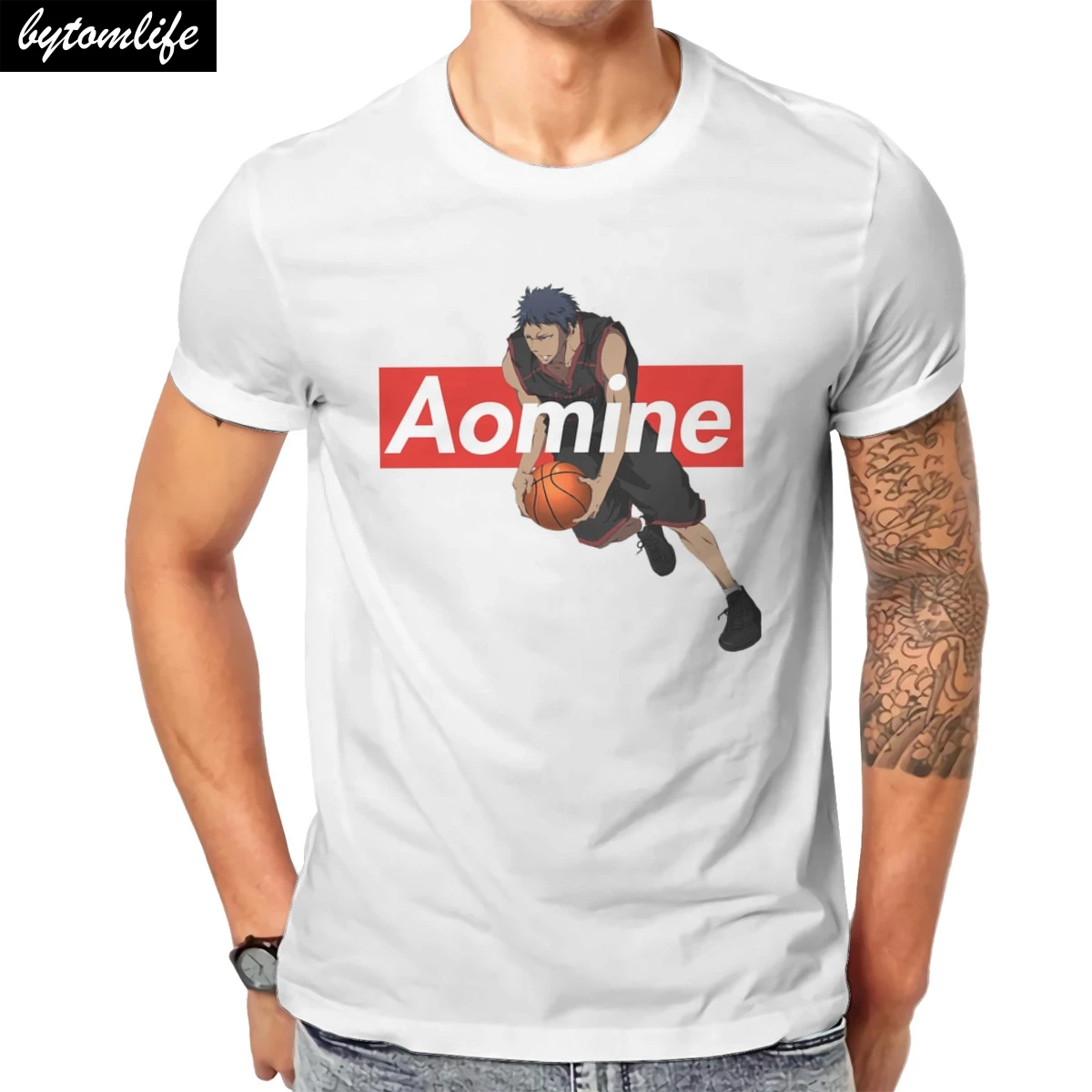 Daiki Print Cotton T-Shirt Kuroko No Basket Sports Anime Series For Men Fashion Streetwear 
Daiki Print Cotton T-Shirt Kuroko No Basket Sports Anime Series For Men Fashion Streetwear