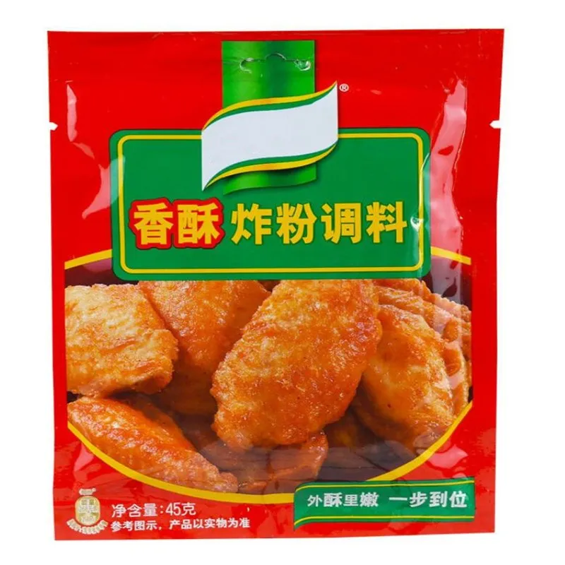6bags Crispy fried powder 45g bag wrapped powder fried pork chop seasoning powder Orleans roast chicken wings marinade
6bags Crispy fried powder 45g bag wrapped powder fried pork chop seasoning powder Orleans roast chicken wings marinade