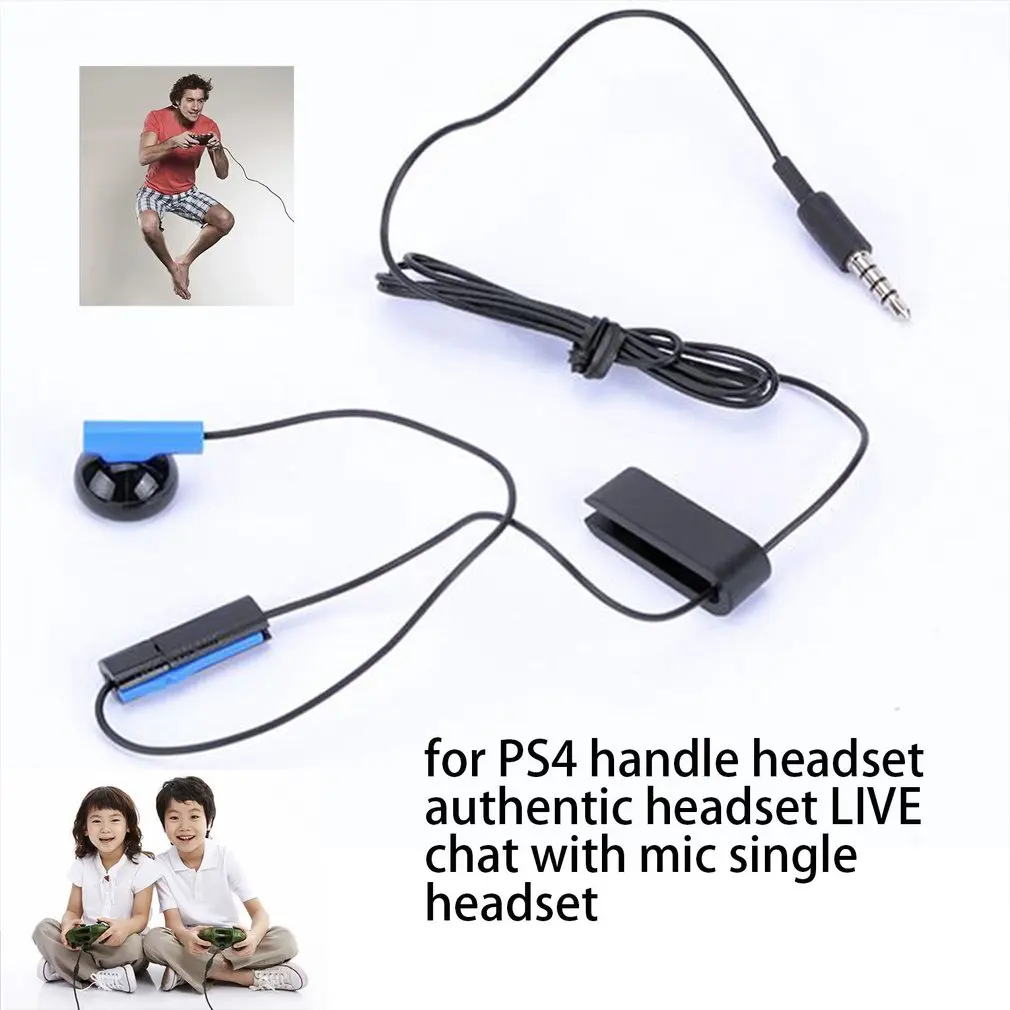 Gamepads Earphone for PS4 Game Handle Headset support LIVE Chat with Microphone Single Earbuds
Gamepads Earphone for PS4 Game Handle Headset support LIVE Chat with Microphone Single Earbuds