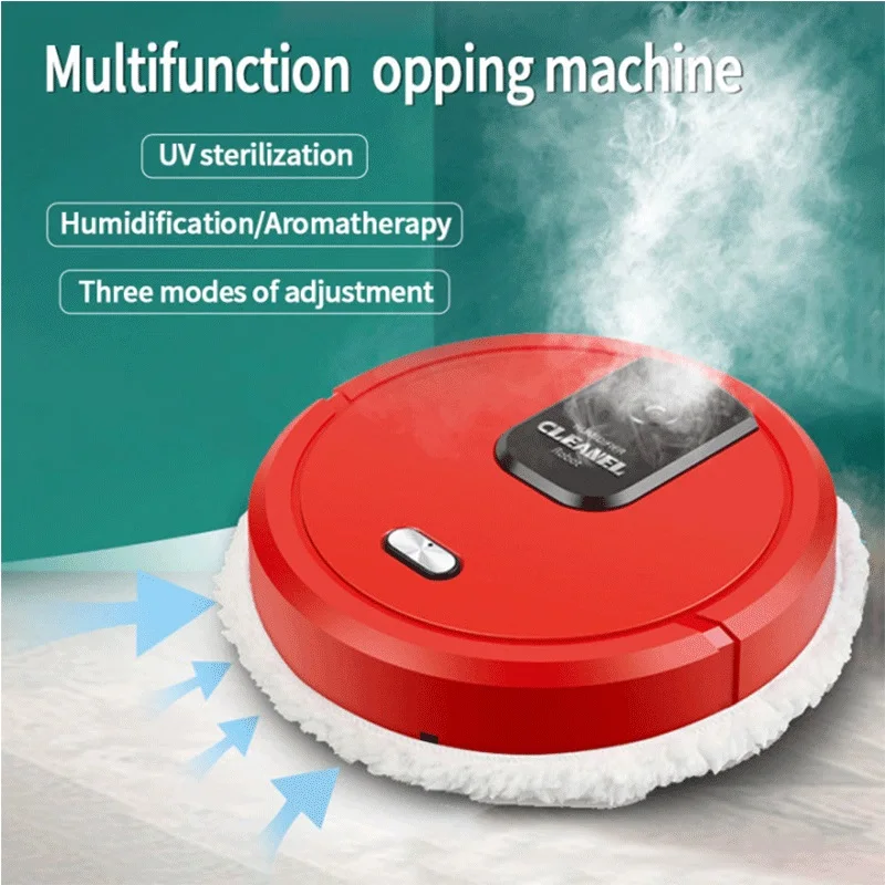 Smart vacuum cleaner, humidifying spray, wet and dry dual-use rechargeable lazy broom three-in-one sweeping robot
Smart vacuum cleaner, humidifying spray, wet and dry dual-use rechargeable lazy broom three-in-one sweeping robot
