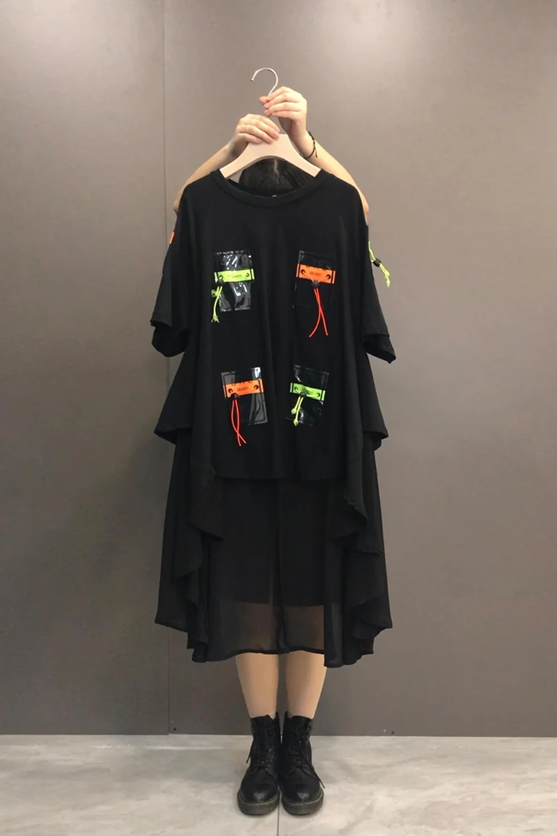 QING MO Fashion Women Black Irregular T Shirt 2021 Summer Newest Women Drawstring Decorate T Shirt Mixture Top ZQY6933
QING MO Fashion Women Black Irregular T Shirt 2021 Summer Newest Women Drawstring Decorate T Shirt Mixture Top ZQY6933
