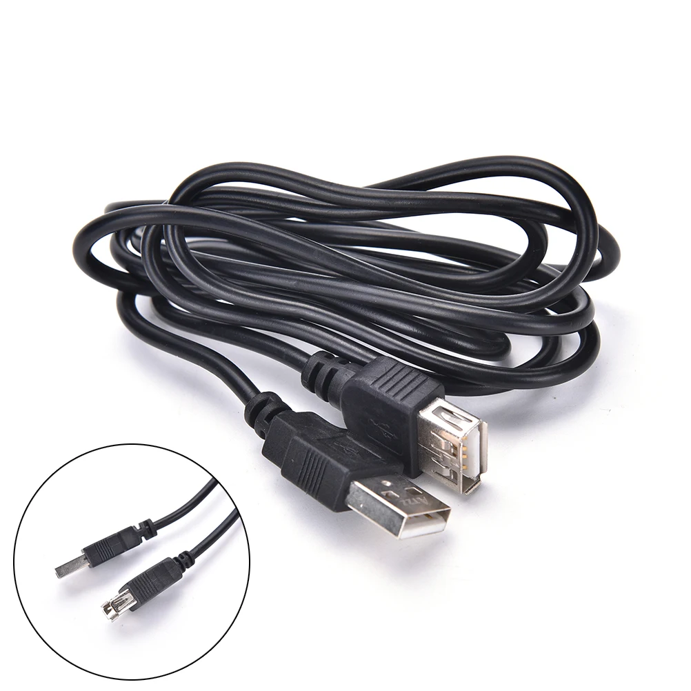 1m HP Printer Scanner Extension Wire Cord USB 2.0 A Male Plug to Female Adapter Data Cable for Epson Canon Sharp | Электроника