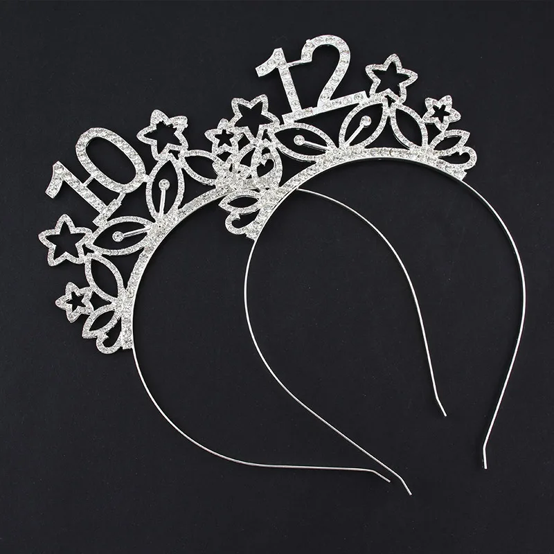 Star Number Birthday Headband One Year Birthday 18th Crown Party Banquet Rhinestone Hair Accessories Alloy Headdress For Women
Star Number Birthday Headband One Year Birthday 18th Crown Party Banquet Rhinestone Hair Accessories Alloy Headdress For Women