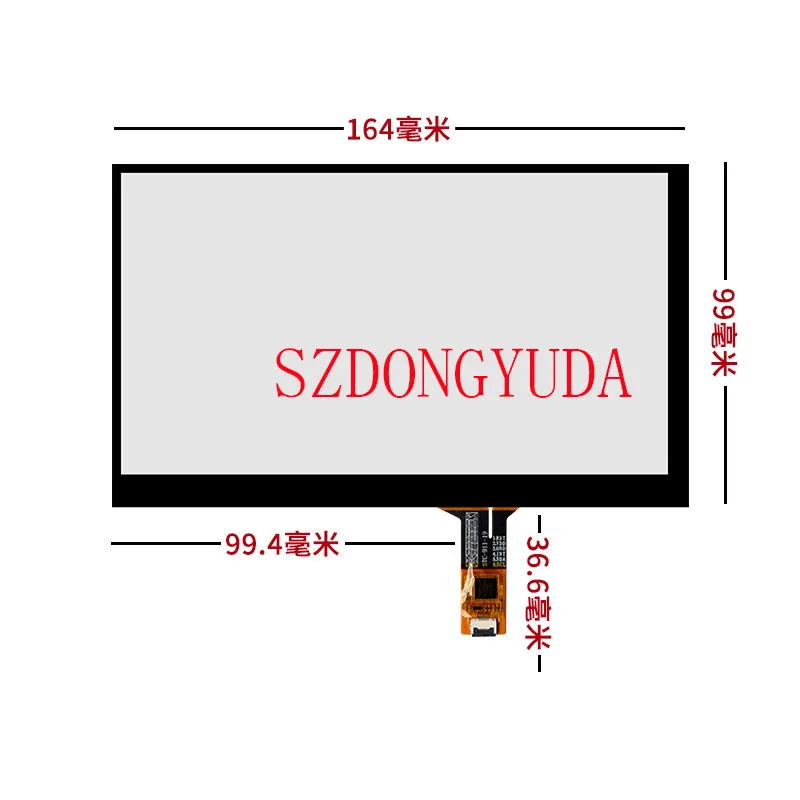 

New Touchpad 7 Inch GT911 Chip 6P Cable 164*99 For AT070TN90 92 94 Display Car GPS Navigation Capacitive Touch Screen Digitizer