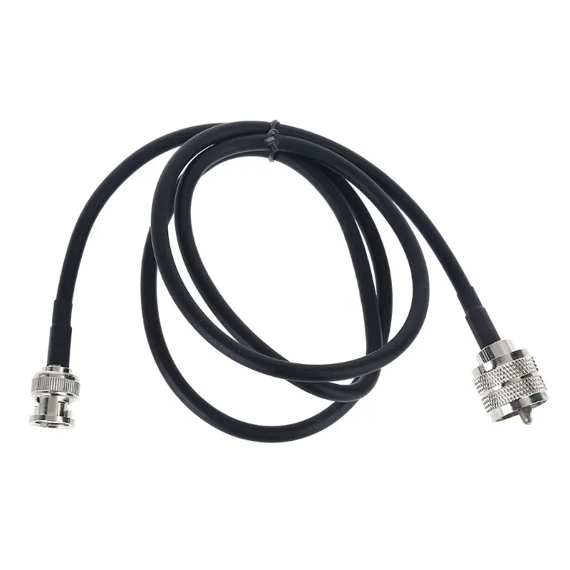New PL259 to BNC Male Test Cable RF Coaxial Cable Connector UHF PL259 Male to Male UHF PL259 RG58 Spiral Cable 100cm for Cable
New PL259 to BNC Male Test Cable RF Coaxial Cable Connector UHF PL259 Male to Male UHF PL259 RG58 Spiral Cable 100cm for Cable