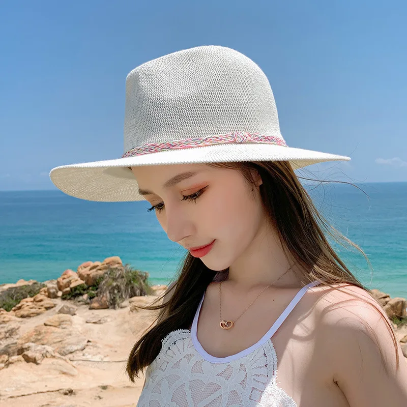 Women Summer Sun Visor Wide-brimmed Hat Beach Hat Adjustable Uv Protection Female Cap Packable
Women Summer Sun Visor Wide-brimmed Hat Beach Hat Adjustable Uv Protection Female Cap Packable