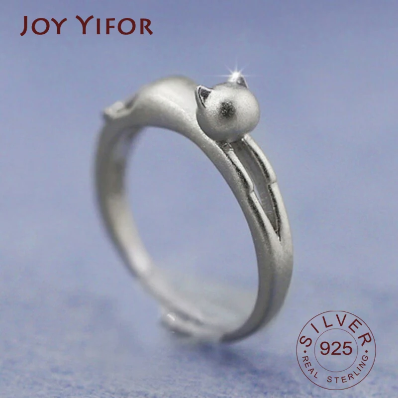 100% 925 Sterling Silver Open Ring for Women INS Minimalist Irregular cat simple Jewelry Bijoux Birthday
100% 925 Sterling Silver Open Ring for Women INS Minimalist Irregular cat simple Jewelry Bijoux Birthday