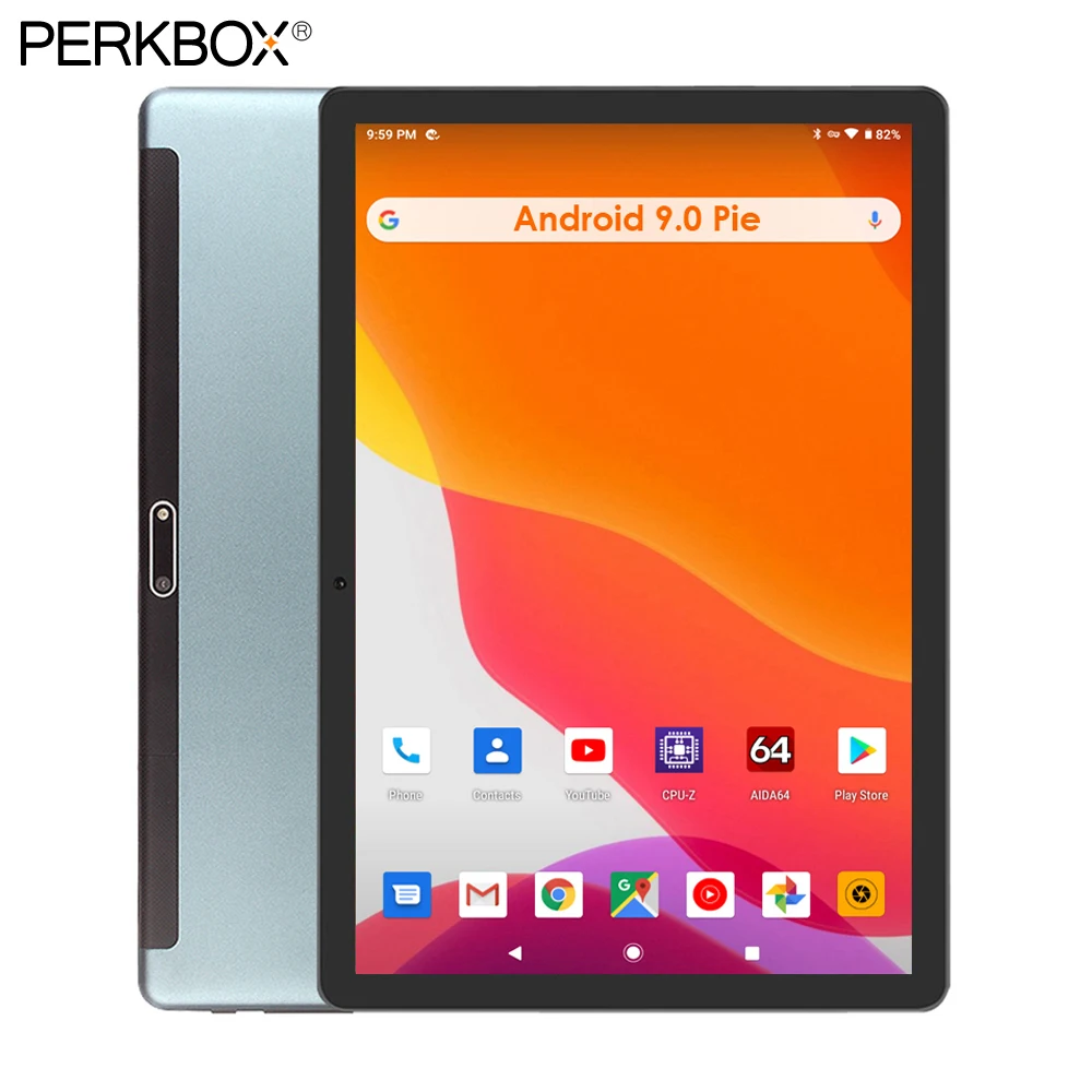 Super Fast 10 inch tablet 3G Phone Call WiFi Bluetooth GPS 2.5D Tempered Glass Android 9.0 GPS Netflix Youtube HD WebCam Pad
Super Fast 10 inch tablet 3G Phone Call WiFi Bluetooth GPS 2.5D Tempered Glass Android 9.0 GPS Netflix Youtube HD WebCam Pad