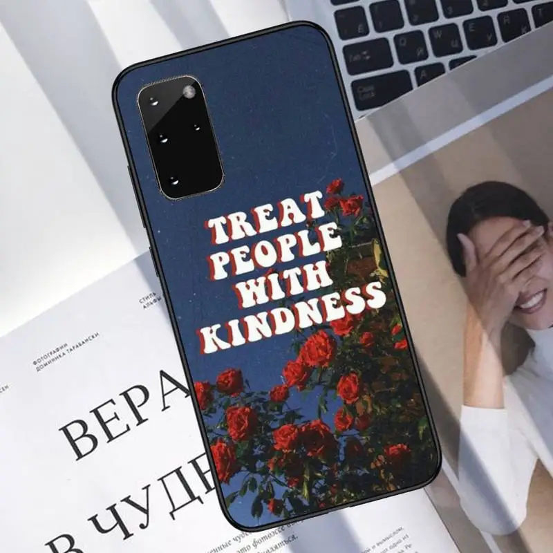 Treat People With Kindness Phone Case For Samsung A40 A31 A50 A51 A71 A20E A20S S8 S9 S10 S20 Plus note 20 ultra
Treat People With Kindness Phone Case For Samsung A40 A31 A50 A51 A71 A20E A20S S8 S9 S10 S20 Plus note 20 ultra